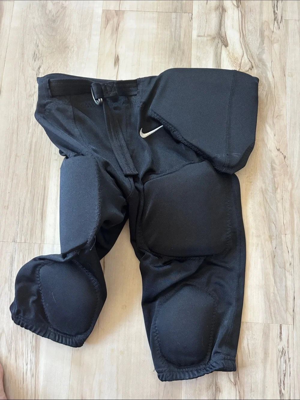 Nike Black Protective Football Girdle with Integrated Pads